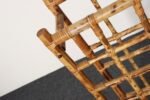 Vintage Bamboo and Rattan 24 Bottle Tabletop of Floor Wine Rack / Stand - Image 20