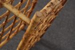 Vintage Bamboo and Rattan 24 Bottle Tabletop of Floor Wine Rack / Stand - Image 21