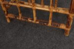 Vintage Bamboo and Rattan 24 Bottle Tabletop of Floor Wine Rack / Stand - Image 25