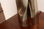 Mid-Century American Modern Chrome Hairpin / Wishbone Table Lamp by Laurel - Image 23