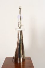 Mid-Century American Modern Chrome Hairpin / Wishbone Table Lamp by Laurel - Image 14