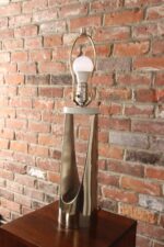 Mid-Century American Modern Chrome Hairpin / Wishbone Table Lamp by Laurel - Image 8