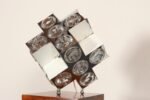 Vintage Italian Modernist "Stilkronen" Chrome Table Lamp by Oscar Torlasco - Image 6