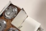 Vintage Italian Modernist "Stilkronen" Chrome Table Lamp by Oscar Torlasco - Image 28