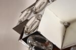 Vintage Italian Modernist "Stilkronen" Chrome Table Lamp by Oscar Torlasco - Image 30