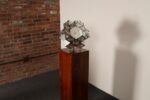 Vintage Italian Modernist "Stilkronen" Chrome Table Lamp by Oscar Torlasco - Image 19