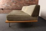 Vintage Sage Mohair Daybed with Hairpin Legs by George Nelson for Herman Miller - Image 12