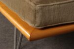 Vintage Sage Mohair Daybed with Hairpin Legs by George Nelson for Herman Miller - Image 31