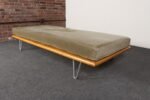 Vintage Sage Mohair Daybed with Hairpin Legs by George Nelson for Herman Miller - Image 19