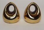 Vintage Brass Finish "Orb" Bookends by Ben Seibel for Jenfred Ware - Image 5