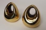 Vintage Brass Finish "Orb" Bookends by Ben Seibel for Jenfred Ware - Image 6