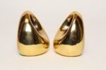 Vintage Brass Finish "Orb" Bookends by Ben Seibel for Jenfred Ware - Image 8