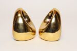 Vintage Brass Finish "Orb" Bookends by Ben Seibel for Jenfred Ware - Image 8