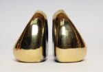 Vintage Brass Finish "Orb" Bookends by Ben Seibel for Jenfred Ware - Image 3
