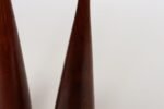 Pair of Danish Modern Sculptural Organic Form Candlesticks by Digsmed - Image 23