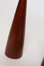 Pair of Danish Modern Sculptural Organic Form Candlesticks by Digsmed - Image 16