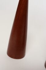 Pair of Danish Modern Sculptural Organic Form Candlesticks by Digsmed - Image 15