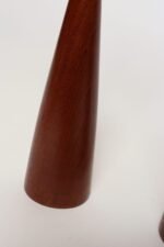 Pair of Danish Modern Sculptural Organic Form Candlesticks by Digsmed - Image 15