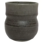 Petite Vintage Slate Glazed Studio Stoneware Bud Vase by Deanna Nichols