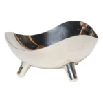 Diminutive Danish Modern Silver Plated Trinket Dish / Vide Poche by Hans Jensen