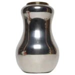 Swedish Art Deco Pewter and Brass Pear Vase by Björn Trägårdh for Svenskt Tenn
