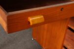 Bauhaus Desk in Beech, Black Laminate, and Bakelite with Tubular Steel Base - Image 34