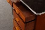 Bauhaus Desk in Beech, Black Laminate, and Bakelite with Tubular Steel Base - Image 33