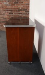Bauhaus Desk in Beech, Black Laminate, and Bakelite with Tubular Steel Base - Image 19