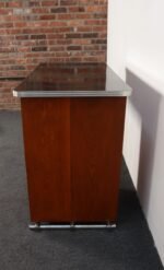 Bauhaus Desk in Beech, Black Laminate, and Bakelite with Tubular Steel Base - Image 19