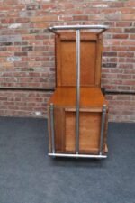 Bauhaus Desk in Beech, Black Laminate, and Bakelite with Tubular Steel Base - Image 22