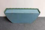 Vintage Moroccan Hand Painted Wall Mounted Three Tiered Spice Shelf / Bracket - Image 9