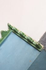 Vintage Moroccan Hand Painted Wall Mounted Three Tiered Spice Shelf / Bracket - Image 17