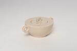 French Art Deco Taupe Ceramic Lidded Sugar Bowl by Jean Luce - Image 7