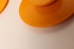 Vintage French Orange Melamine Ten Piece Canister / Spice Set by Sitap - Image 34