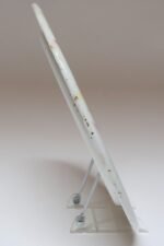 Vintage German Ceramic Cake or Pie Plate / Round Trivet With Diamond Argyle / Lattice Pattern - Image 6