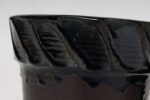 Vintage Matte Brown and Slate Glaze Ceramic Planter with Stand by Deanna Nichols - Image 21