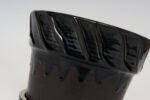 Vintage Matte Brown and Slate Glaze Ceramic Planter with Stand by Deanna Nichols - Image 17