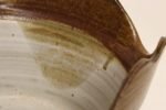 Vintage Brown and Pale Gray Studio Pottery Square Planter by Deanna Nichols - Image 11