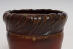 Vintage Red, Ochre and Slate Studio Ceramic Planter by Deanna Nichols - Image 9
