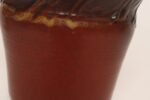 Vintage Red, Ochre and Slate Studio Ceramic Planter by Deanna Nichols - Image 11