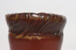 Vintage Red, Ochre and Slate Studio Ceramic Planter by Deanna Nichols - Image 13