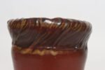 Vintage Red, Ochre and Slate Studio Ceramic Planter by Deanna Nichols - Image 13