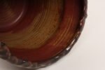 Vintage Red, Ochre and Slate Studio Ceramic Planter by Deanna Nichols - Image 18