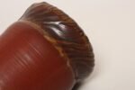 Vintage Red, Ochre and Slate Studio Ceramic Planter by Deanna Nichols - Image 8