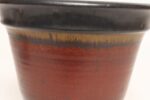 Metallic Slate and Matte Red Glaze Variegated Ceramic Planter by Deanna Nichols - Image 20