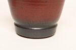 Metallic Slate and Matte Red Glaze Variegated Ceramic Planter by Deanna Nichols - Image 23