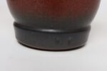 Metallic Slate and Matte Red Glaze Variegated Ceramic Planter by Deanna Nichols - Image 24