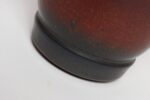 Metallic Slate and Matte Red Glaze Variegated Ceramic Planter by Deanna Nichols - Image 25