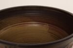 Vintage Orange and Red Ceramic Planter With Botanical Relief by Deanna Nichols - Image 20