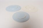 Set of Three Nick Munro English Matte Powder Blue and Glossy White Plates - Two Sizes - Image 22